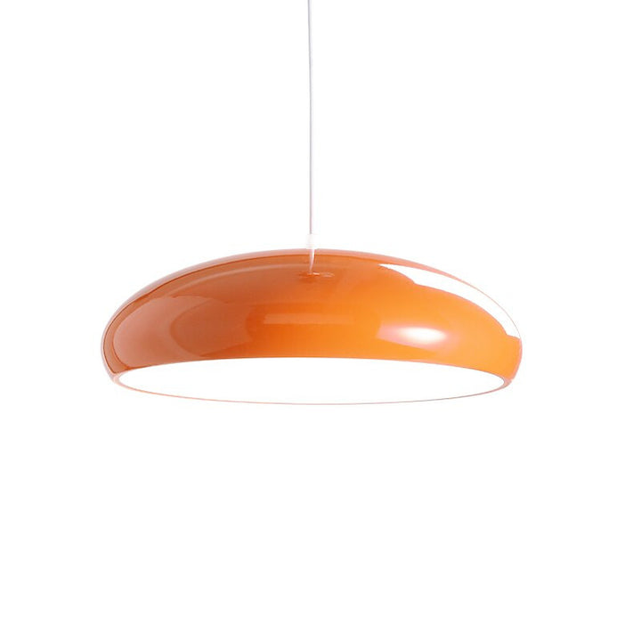 Mid Century Oval Hanging Pendant Light- Slava - Louve Lights