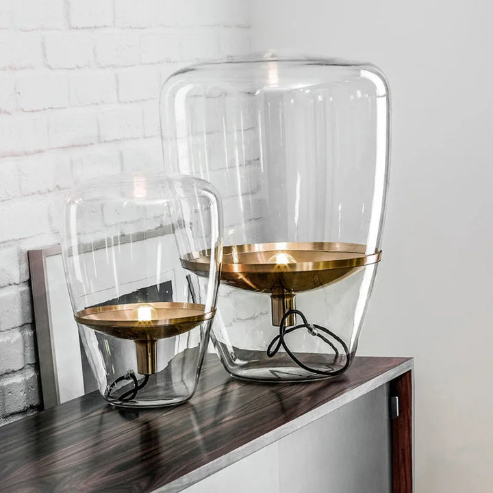 Carita - Contemporary Glass Table Lamp - Table Light