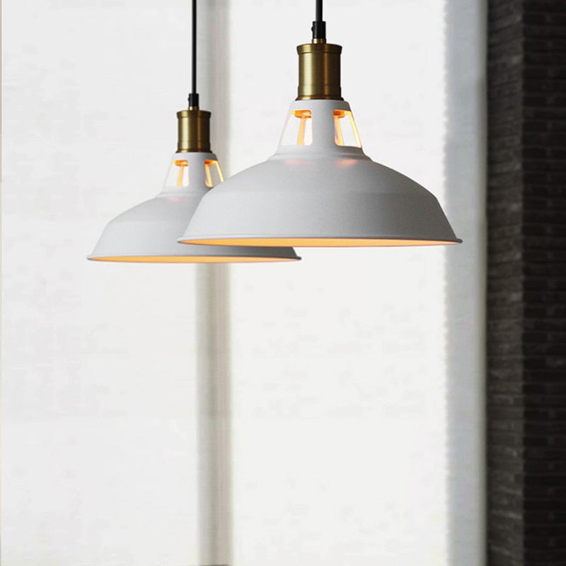 Vintage Industrial Pendant Light - Kitchen Pendant Lighting - Raine