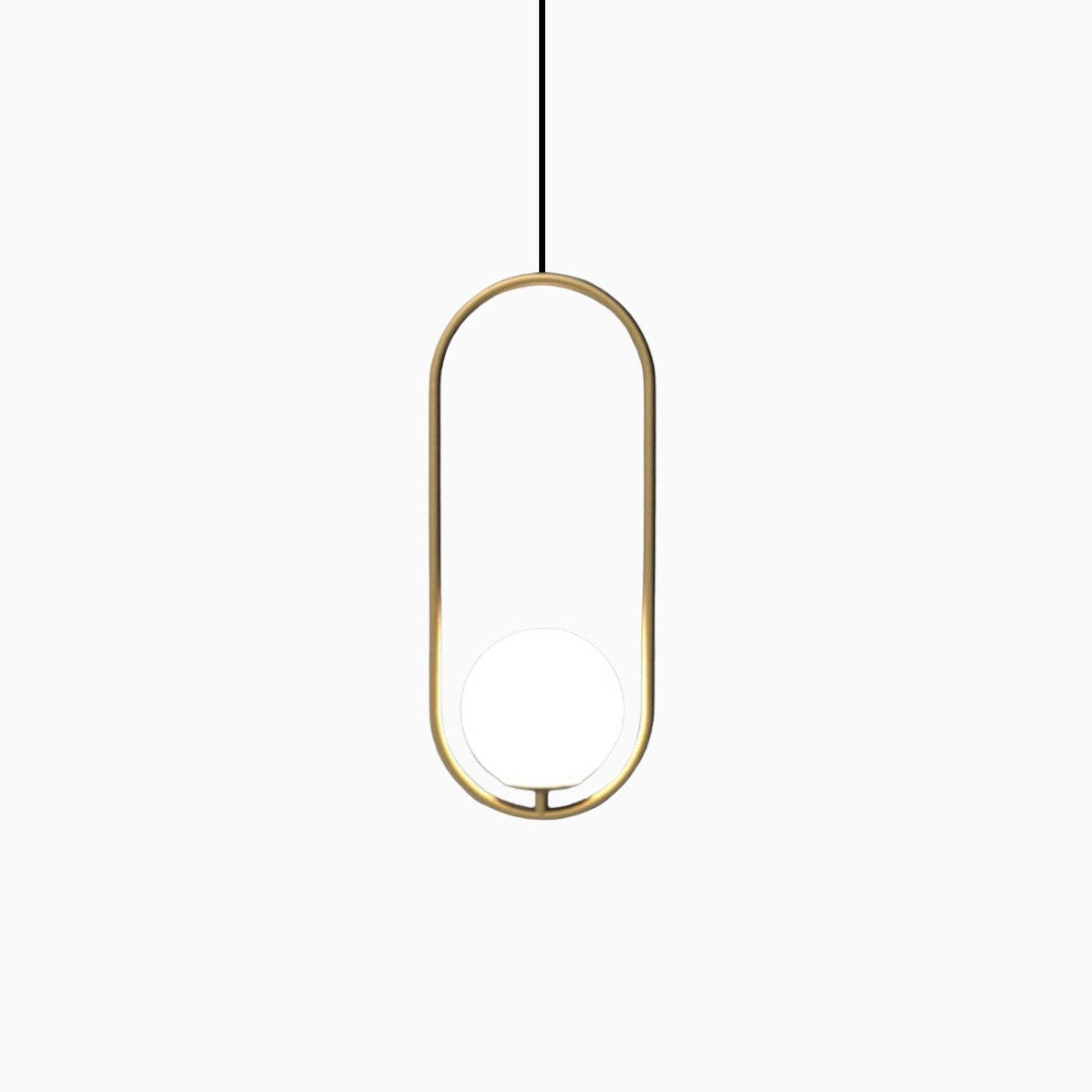 Ame | Modern Glass Globe Pendant Light