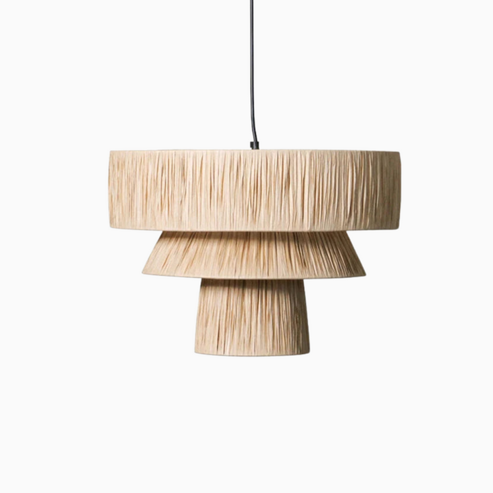 Dionyza | Woven Rattan Pendant Light