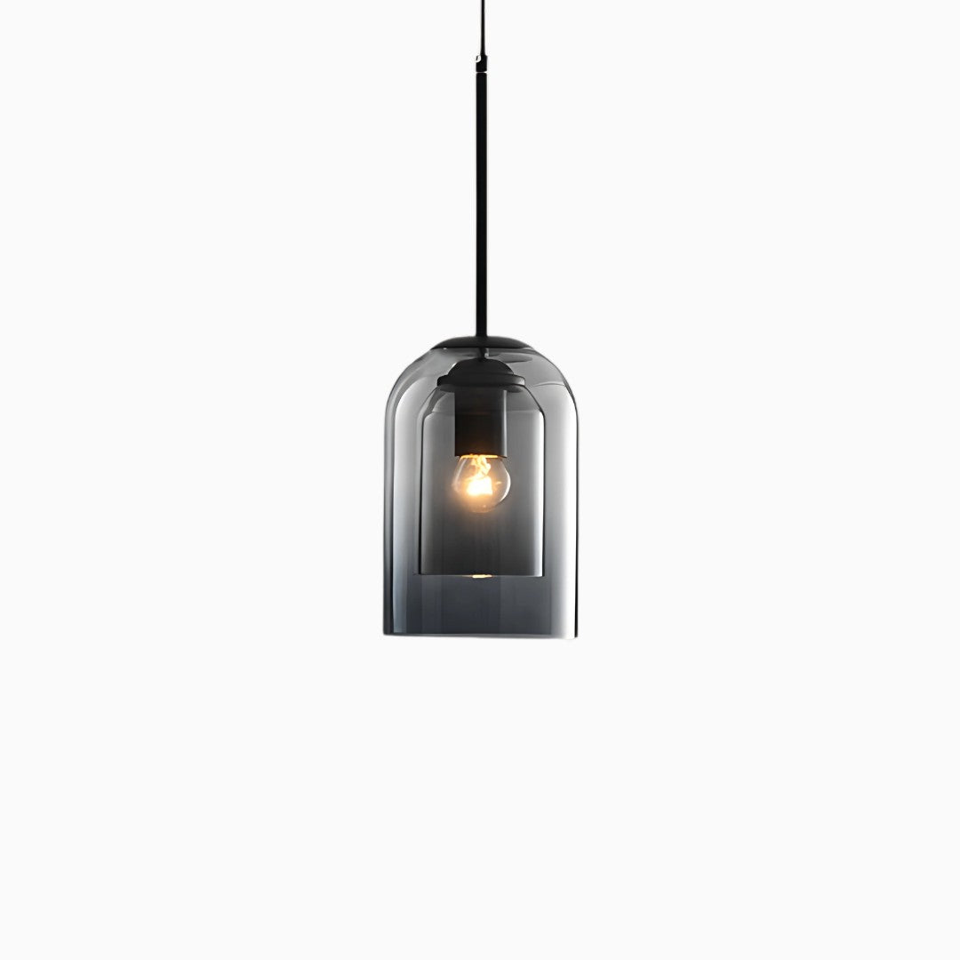 Elisa | Modern Double Glass Pendant Light