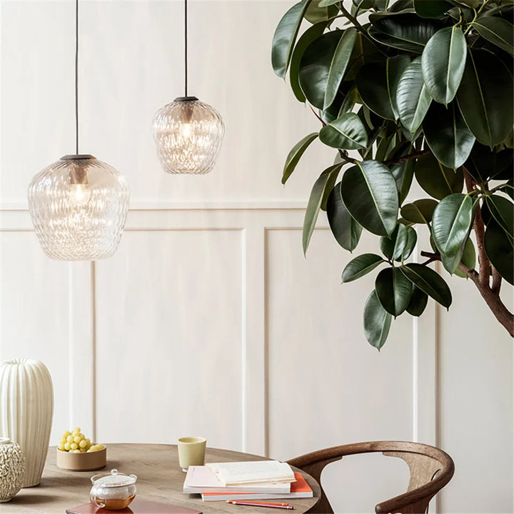 Somerset | Modern Hand Blown Glass Pendant Light