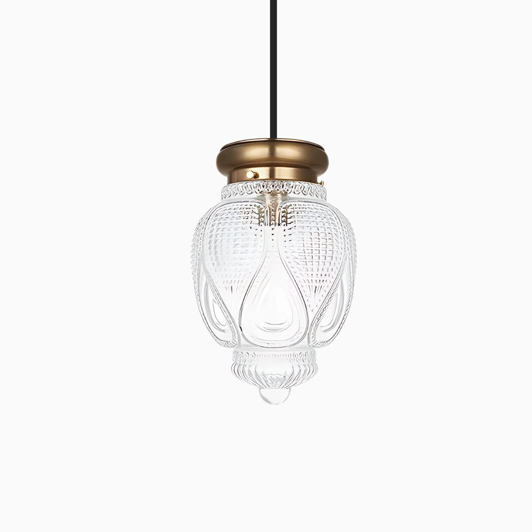 Margit | Farmhouse Glass Pendant Light