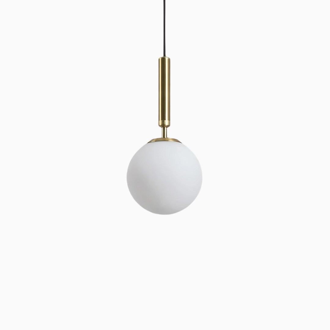 Ogn | Milk Glass Globe Pendant Light