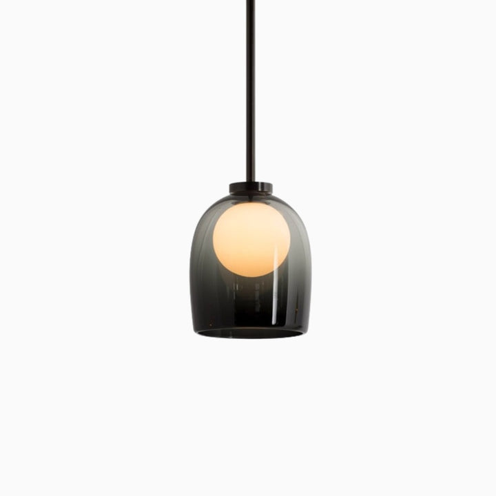 Rachana | Mid Century Modern Glass Pendant Light