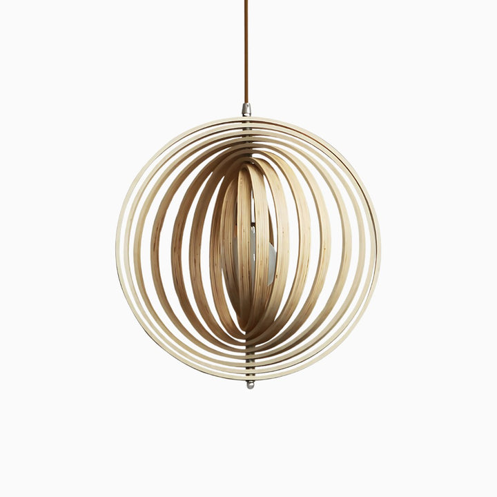 Wooden Rings Pendant Light- Modern Pendant Light- Rupa