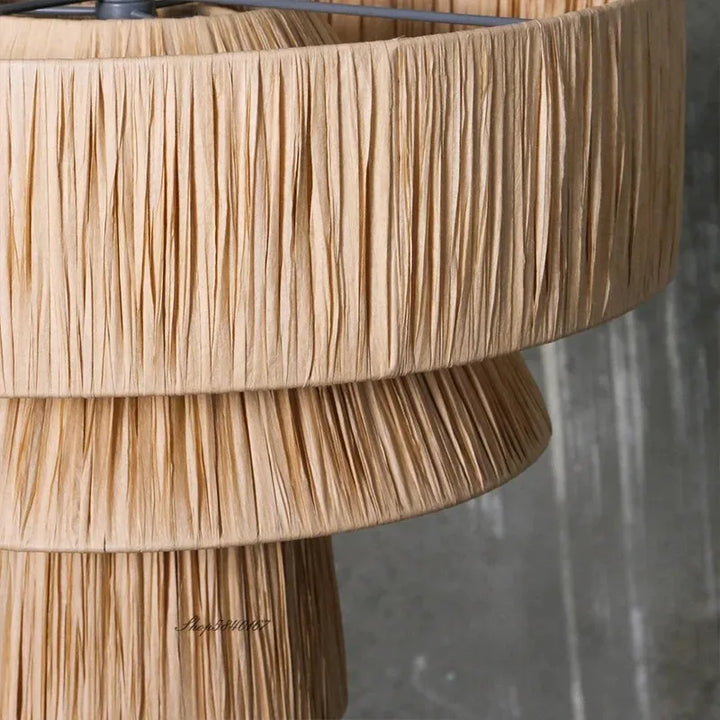 Dionyza | Woven Rattan Pendant Light