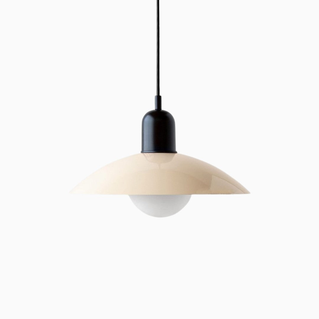 Sima | Mid Century Metal Dish Pendant Light