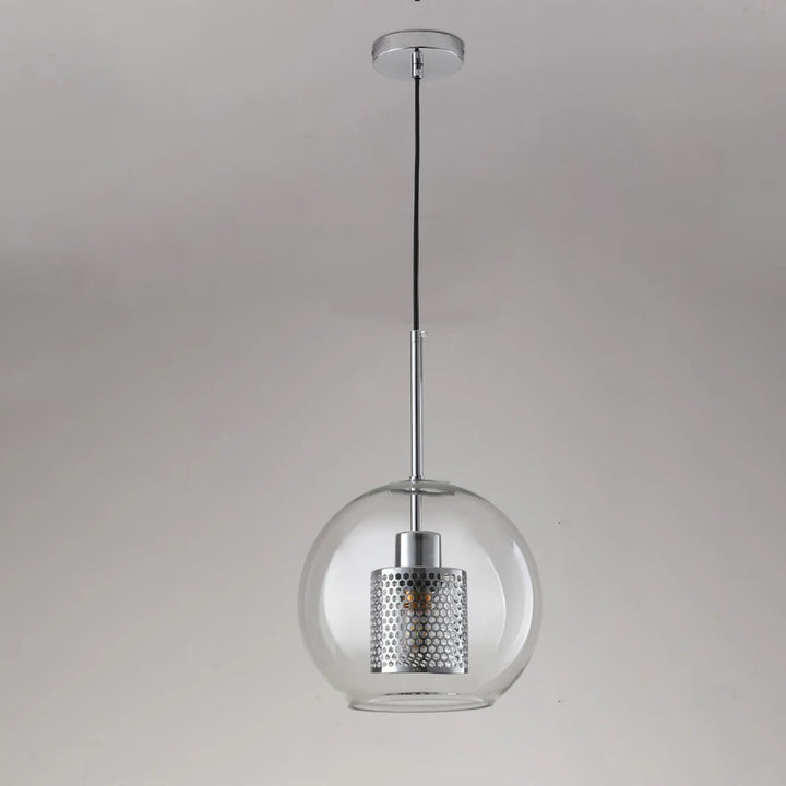 Uro | Modern Industrial Glass Pendant Light