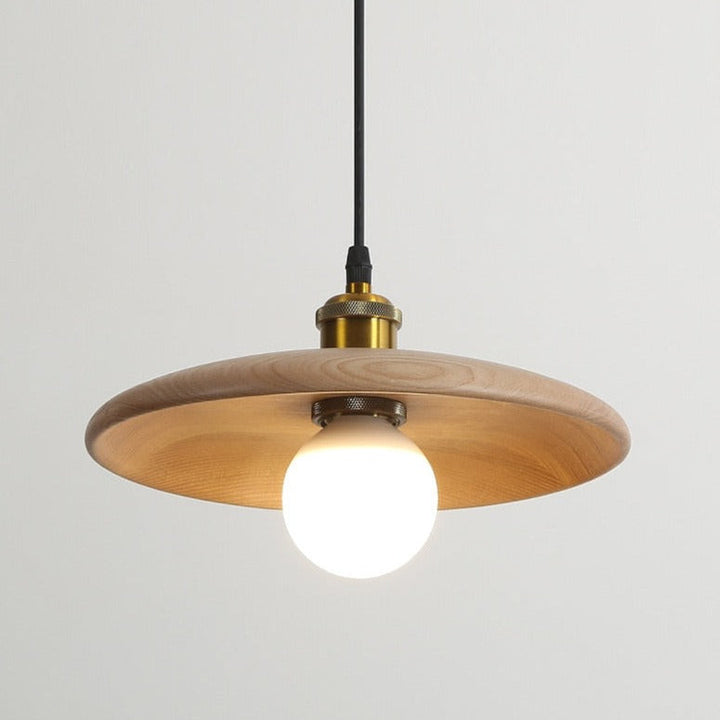 Solid Wood Pendant Light - Kitchen Island & Dining Room Pendant Light - Jodis - Louve Lights