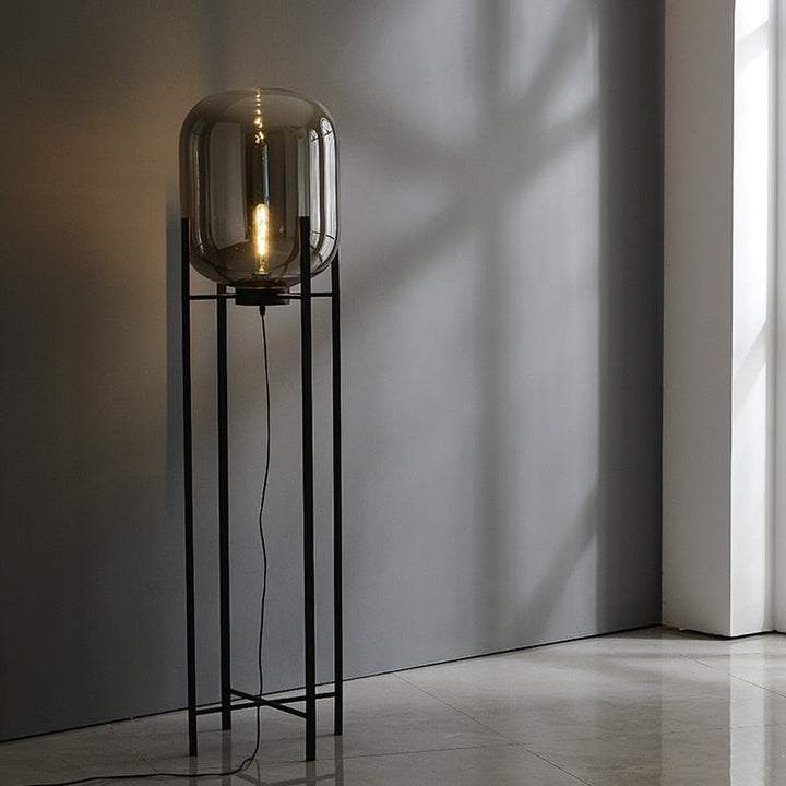 Glass bubble table & floor lamp- Contemporary Lamps- Aida