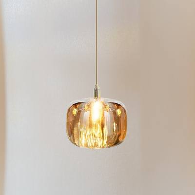 Modern Glass Pendant Light- Kusti - Louve Lights