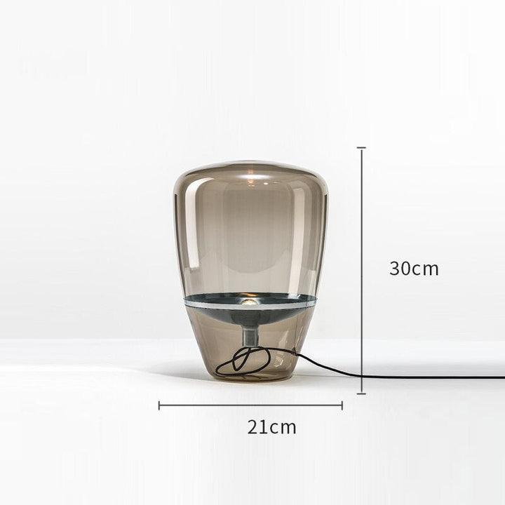 Carita - Contemporary Glass Table Lamp - Table Light