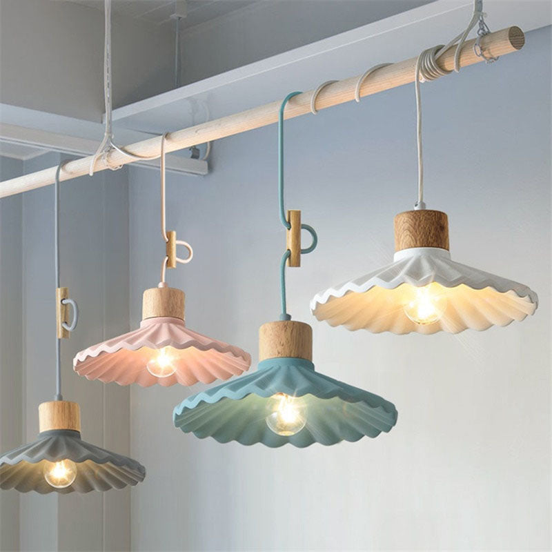 Modern Kitchen Island Lighting- Pastel Shades- Kanti - Louve Lights