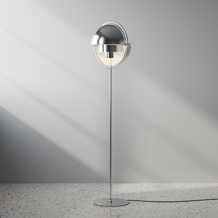 Metal Mid Century Style Floor Lamp- Modern Standing Lamp- Marika