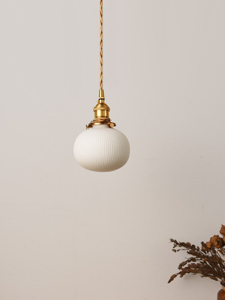 Modern Ceramic Hanging Pendant Light - Caja - Louve Lights