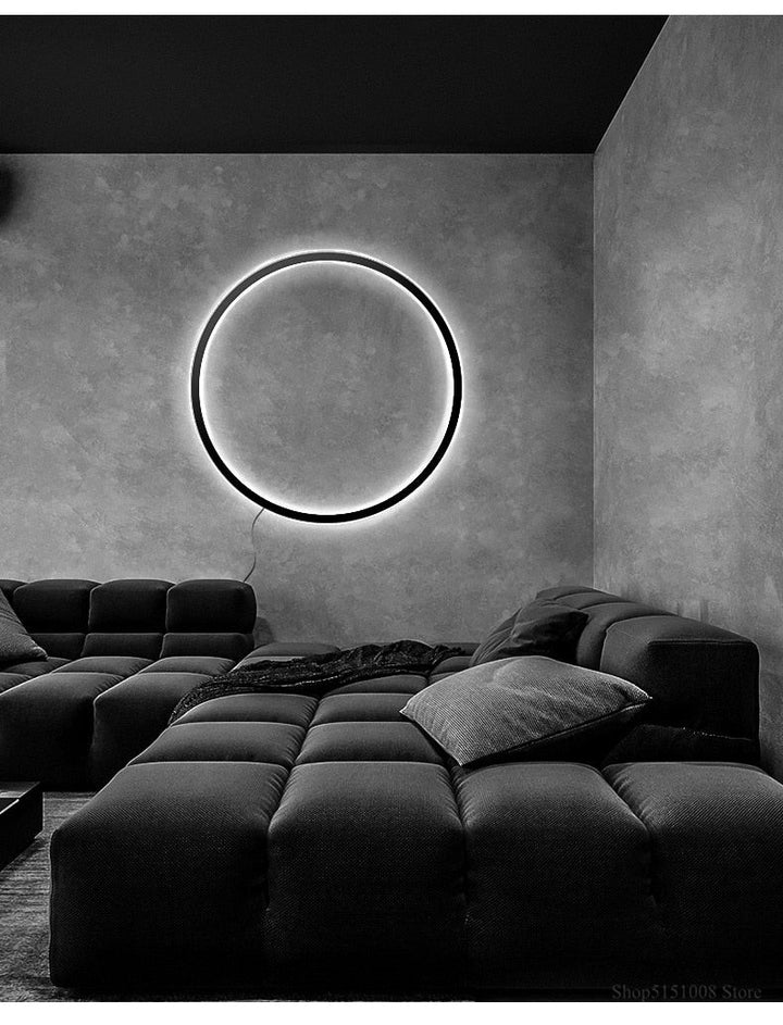 Minimalist Designer Ring LED Wall Light- Tejal