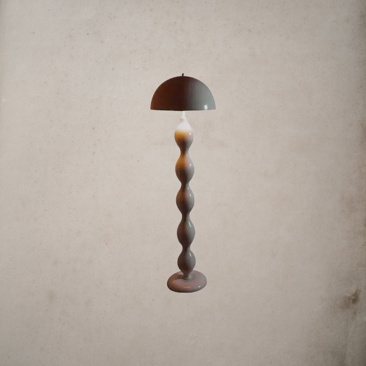 Colored Metal Floor Lamp- Column Style Standing Lamp- Fevronia