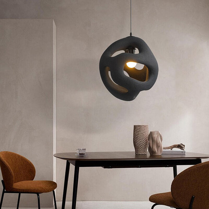 Modern Contemporary Wabi Sabi Pendant Light- Dining Pendant Light- Allyn - Louve Lights