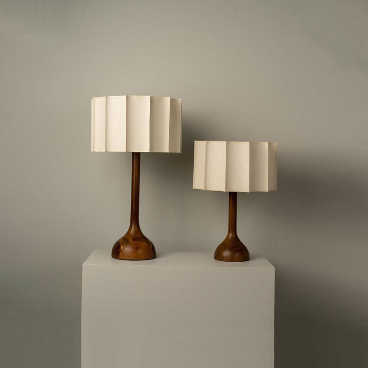 Wooden Standing Floor Lamp- Japanese Minimalist Desk Lamp- Angela