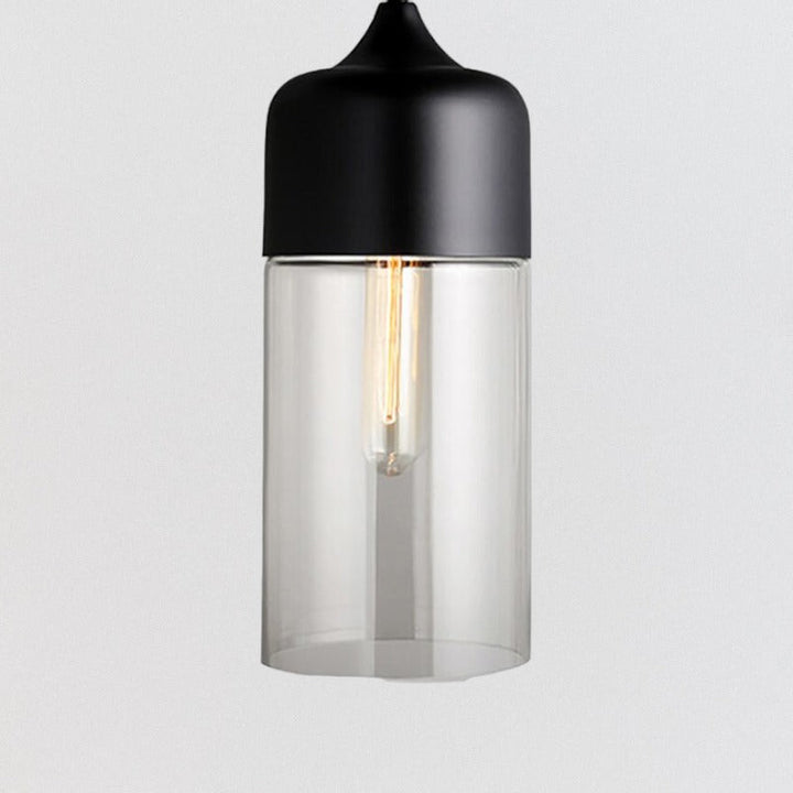 Modern Glass Pendant Lights - Kitchen Pendant Light - Andor - Louve Lights