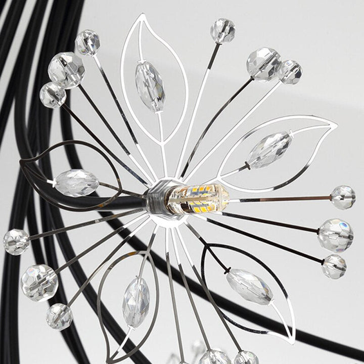 Crystal Dandelion Chandelier- Modern Crystal Glass Chandelier- Lissi