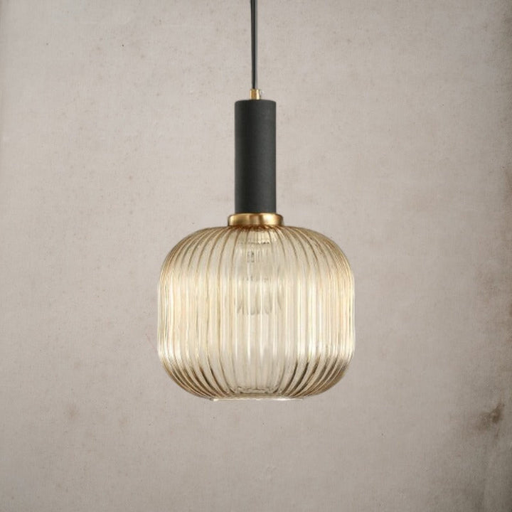 European Vintage Glass Pendant Light- Kitchen Island Light Fixture- Hild - Louve Lights