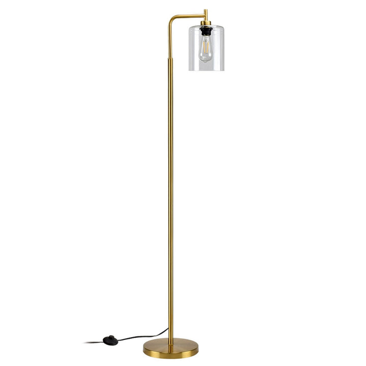 Nordic Vertical Metal Floor Lamp- Modern Vertical Standing Lamp- Grigoris