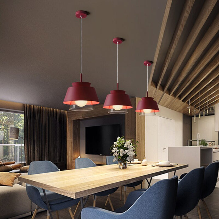 Modern Contemporary Scandinavian Pendant Light- Hozan - Louve Lights