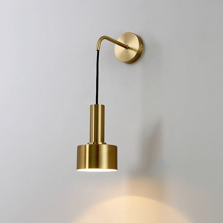 Modern Minimalist Wall Lamp- Aluminum Wall Light for Bedroom- Elise
