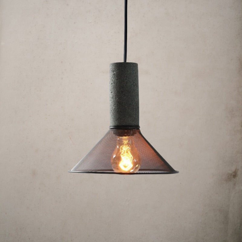 Modern Industrial Metal Hanging Pendant Light - Vera - Louve Lights