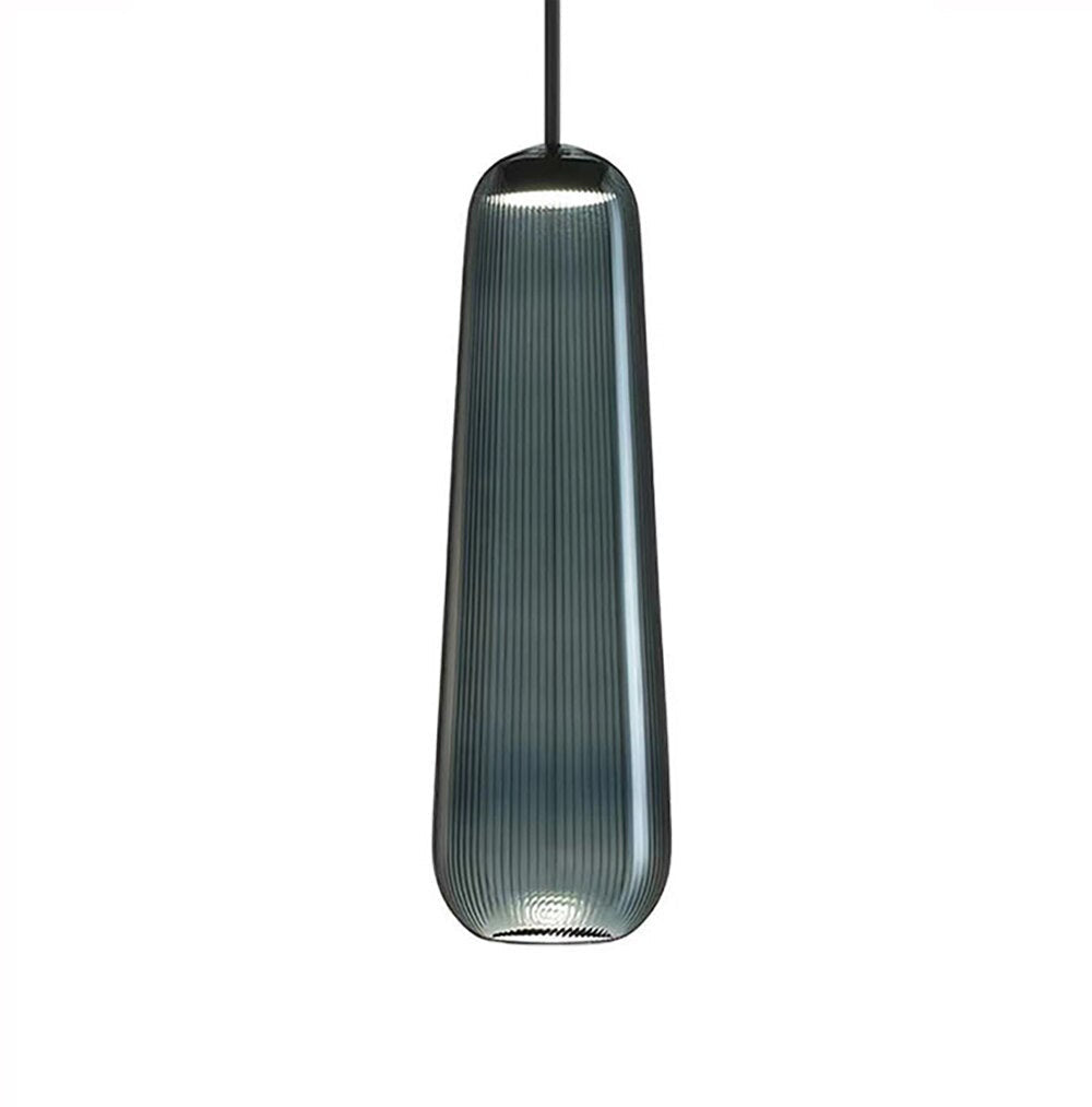 Vintage Glass Pendant Light- Contemporary Stained Glass Pendant Light- Gunda