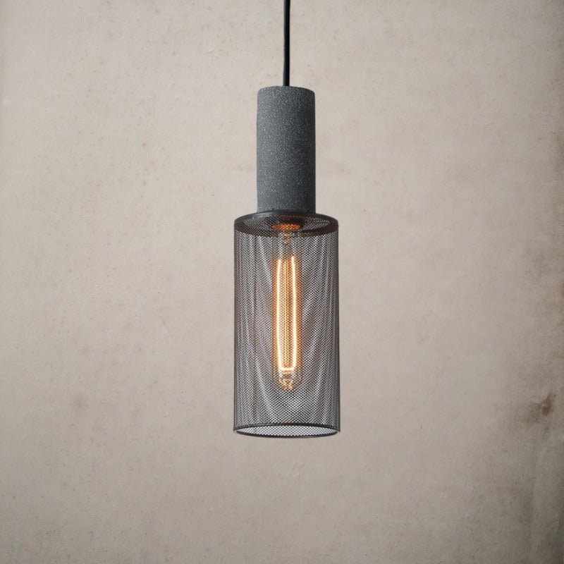 Modern Industrial Metal Hanging Pendant Light - Vera - Louve Lights