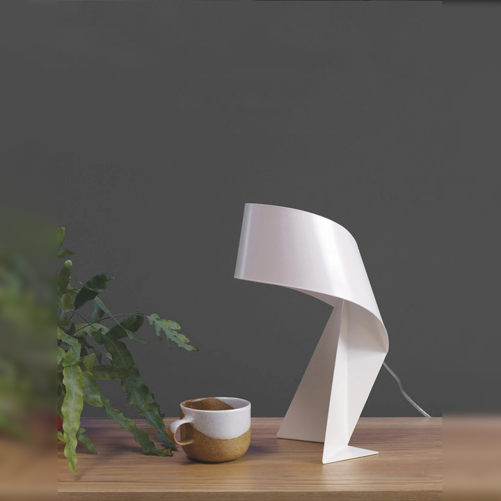 Ribbon Table Lamp- Modern Minimalist Desk Lamp- Evi