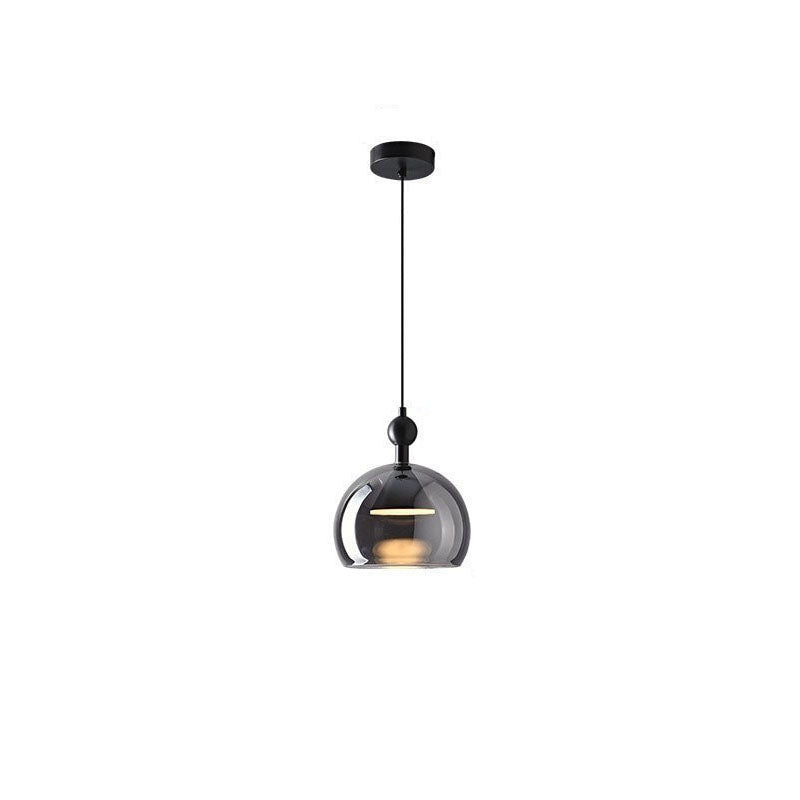 Lustre Glass Pendant Light- Modern Hanging Light- Selini - Louve Lights