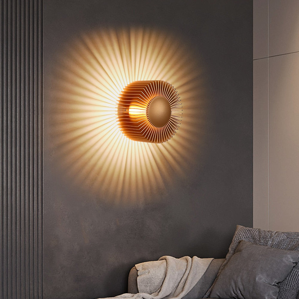 Creative Aluminum Wall Sconce- Modern Designer Wall Lamp- Aniketos