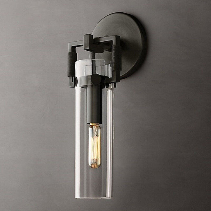 Minimalist Glass Wall Lamp- Modern Light Wall Sconce- Savvas