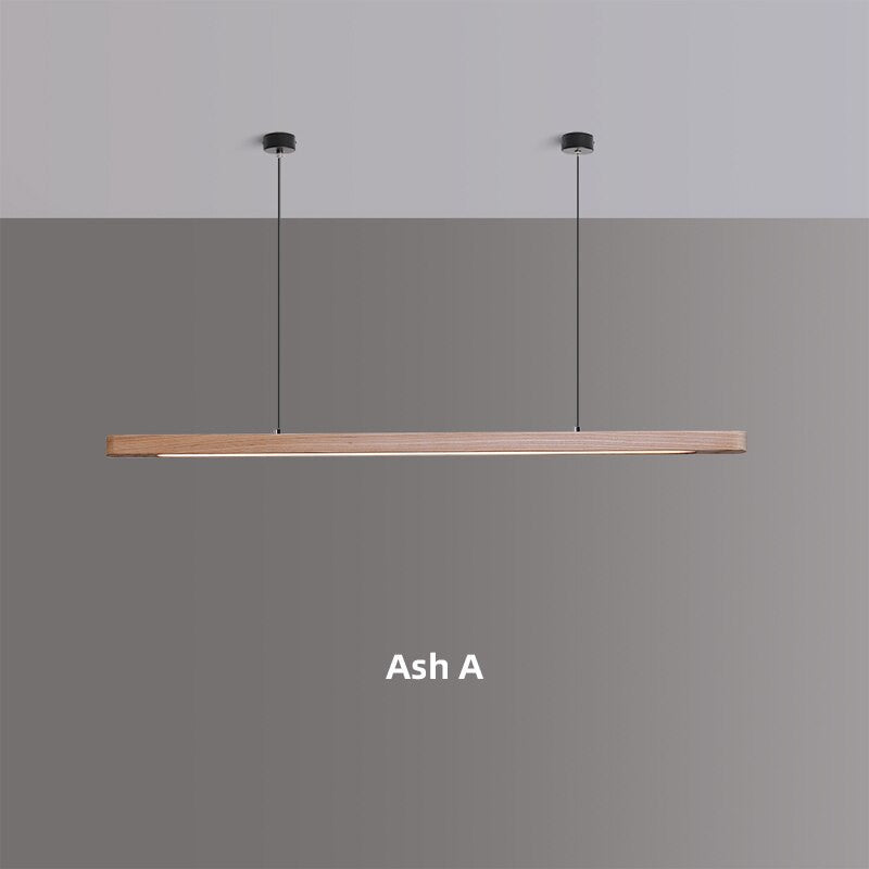 Linear Pendant Light- Kitchen Island & Dining Room Light- Kamilla - Louve Lights