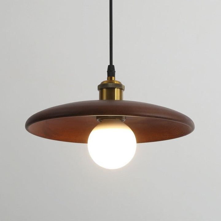 Solid Wood Pendant Light - Kitchen Island & Dining Room Pendant Light - Jodis - Louve Lights