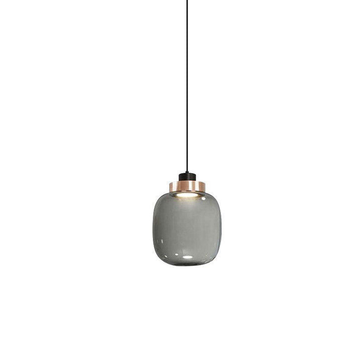 Modern Glass Pendant Light- Modern Hanging Pendant Light- Costas - Louve Lights