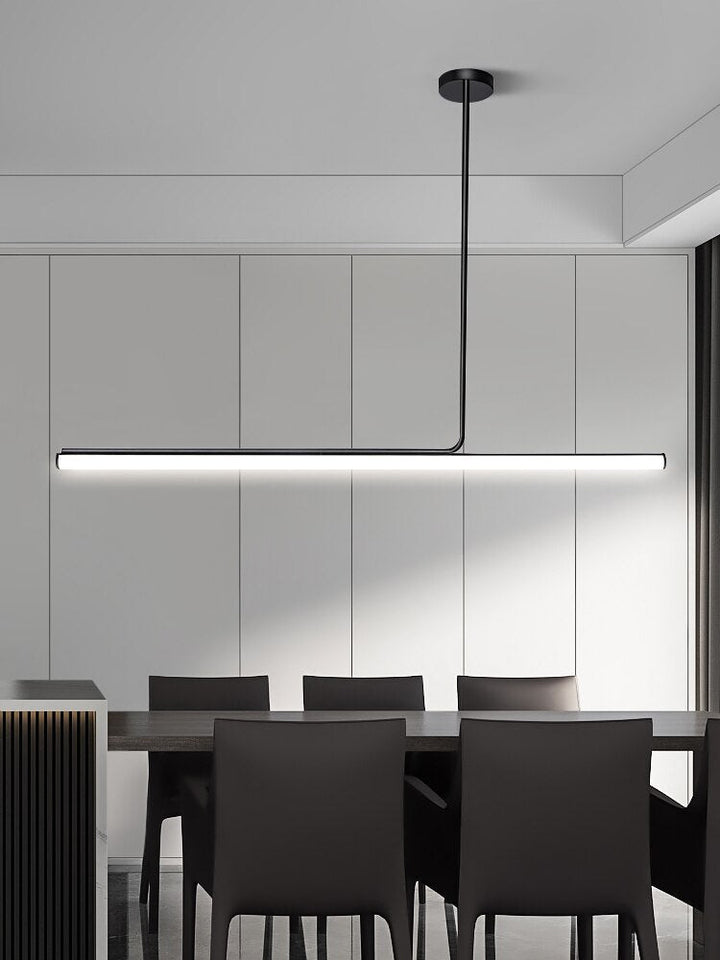 Minimalist Linear LED Pendant Light - Grete - Louve Lights