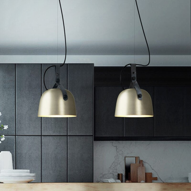 Industrial Kitchen Island Pendant Lights- Modern Dining Room Lighting- Yolotli - Louve Lights