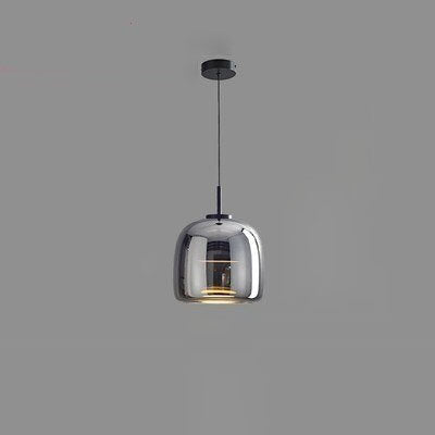 Modern Glass LED Pendant Light- Kitchen Dining LED Hanging Light- Bente - Louve Lights