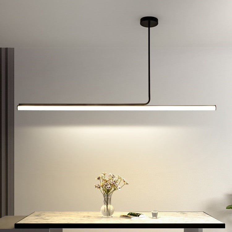 Minimalist Linear LED Pendant Light - Grete - Louve Lights