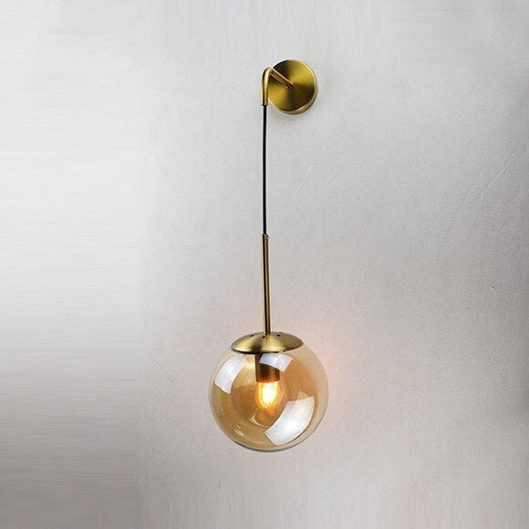 Glass Ball LED Wall Light- Modern LED Wall Lamp- Birthe