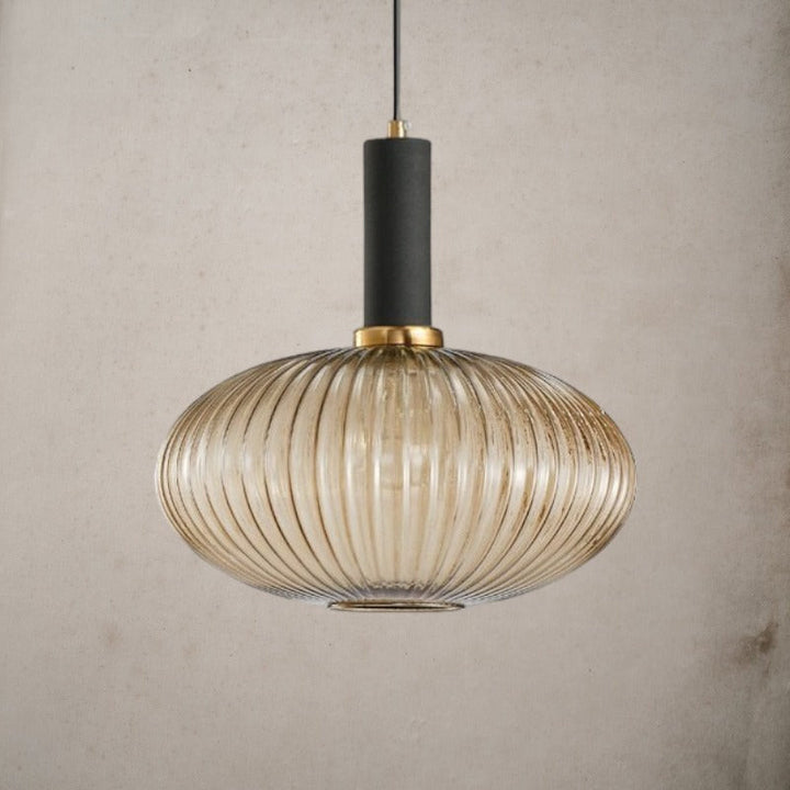 European Vintage Glass Pendant Light- Kitchen Island Light Fixture- Hild - Louve Lights