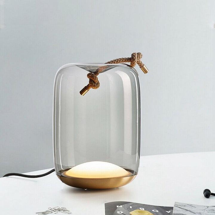 Nordic Designer Glass Table Lamp- Bedside Table Lamp- Annalina