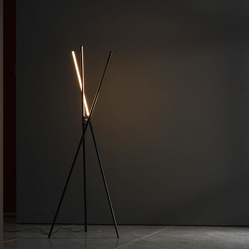 Modern Tripod Floor Lamp- Contemporary Floor Standing Lamp- Agape