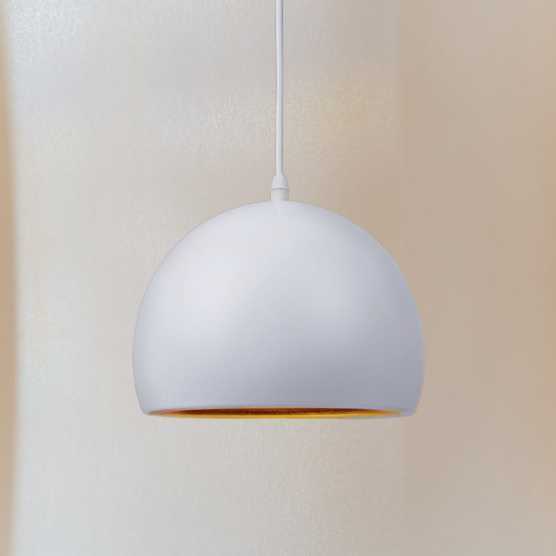 Contemporary Dome Pendant Light- Modern Kitchen Island Lights- Cary